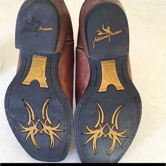 Ariat Men's Adriano Moraes Bull Rider Boot Western Cowboy Sz 10 D Style 10008801 - Picture 5 of 12